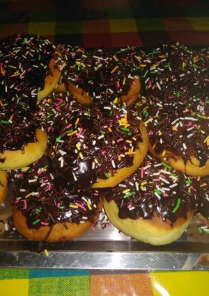 Foto resep Donat empuk labu kuning