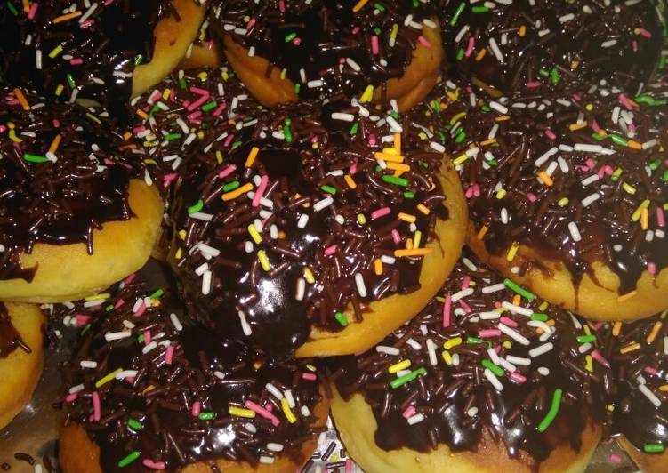 Donat empuk labu kuning