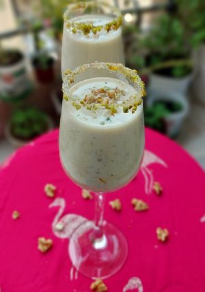 A picture of Walnut phirni.