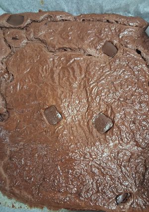 Una foto de Bizcocho de Yogur Griego y Chocolate