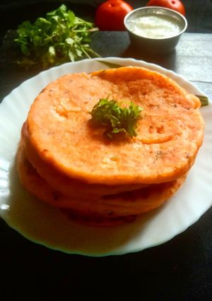 টমেট পরোটা(tomato porota recipe in bengali) রেসিপির প্রধান ছবি