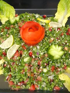 صورة لوصفة تبولة الجرجير🌿👍