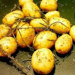 Una foto de Patatas asadas al romero