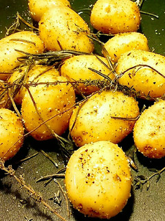 Una foto de Patatas asadas al romero