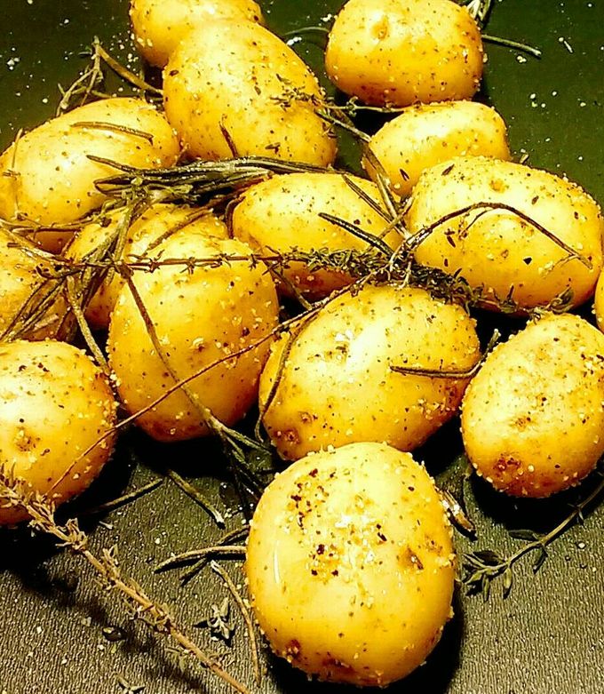Una foto de Patatas asadas al romero