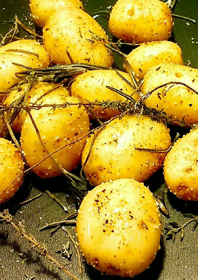 Una foto de Patatas asadas al romero