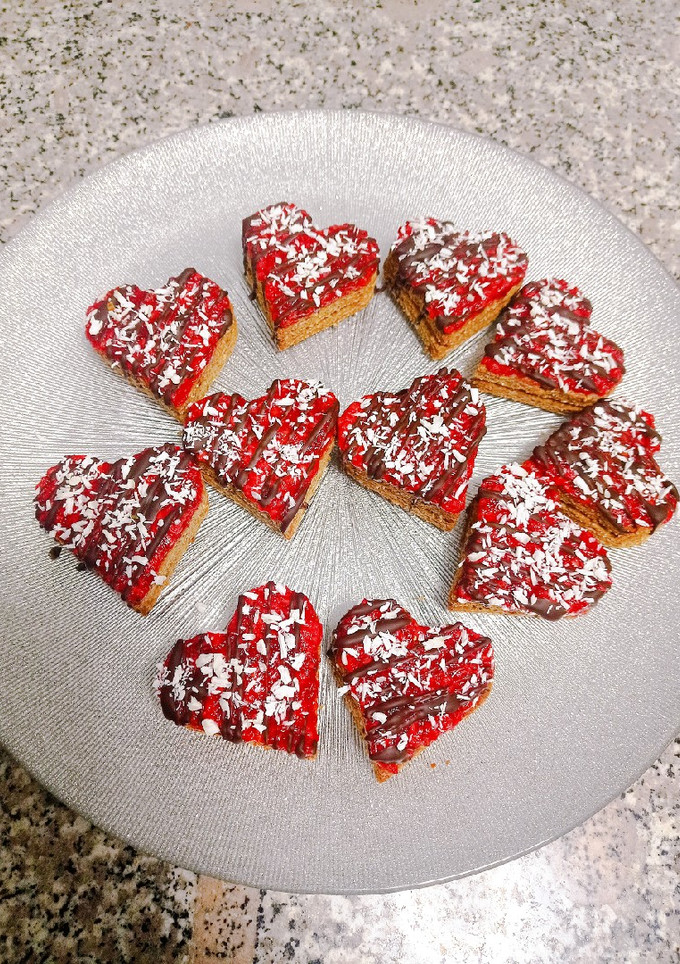 Una foto de Galletas saludables de San Valentín ❤️