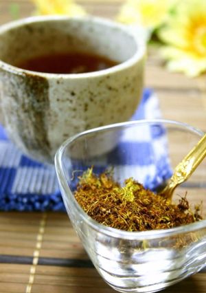 A picture of Corn Silk Tea.