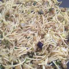 Una foto de Fideos reciclados