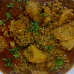 A picture of Soya Chaap.
