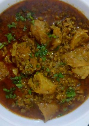 A picture of Soya Chaap.