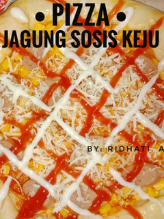 Foto resep Pizza Jagung Sosis Keju Simple