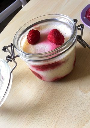 Une photo de Tiramisu framboises