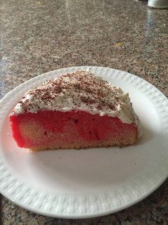 A picture of Colored Cake.