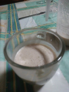 Una foto de Mi batido de crema de cacahuete y limón