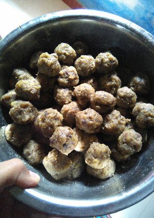 Foto resep Isian onde2, kue ku dkk