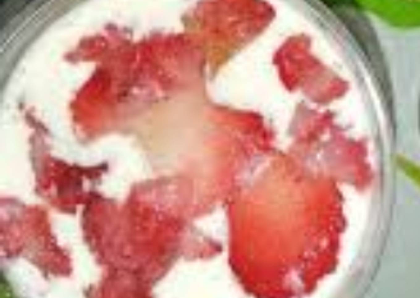 Fresas con crema 🤤🤤🤤