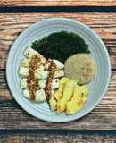 Mực ống hấp sả - chanh mắm Thái [Eat clean - Lose weight]