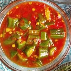 A picture of Stewed Okra.