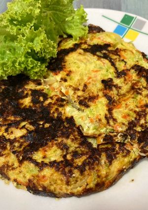 Una foto de Tortilla de verduras