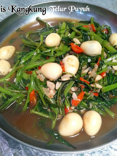 Foto resep Tumis Kangkung Telur Puyuh