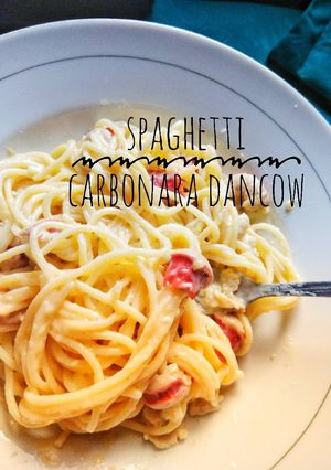 Foto resep Spaghetti carbonara dancow