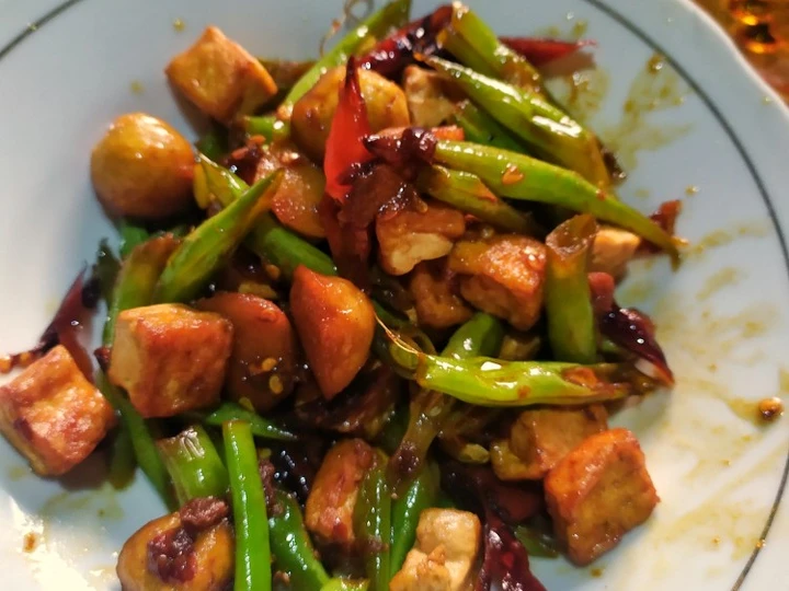 Langkah Mudah untuk Menyiapkan Resep Oseng buncis tahu bakso yang Bisa Manjain Lidah Anti Ribet, Mantap