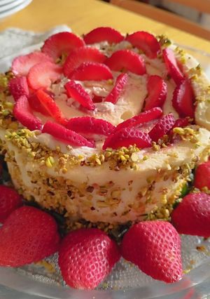 Foto di Torta girella alle fragole