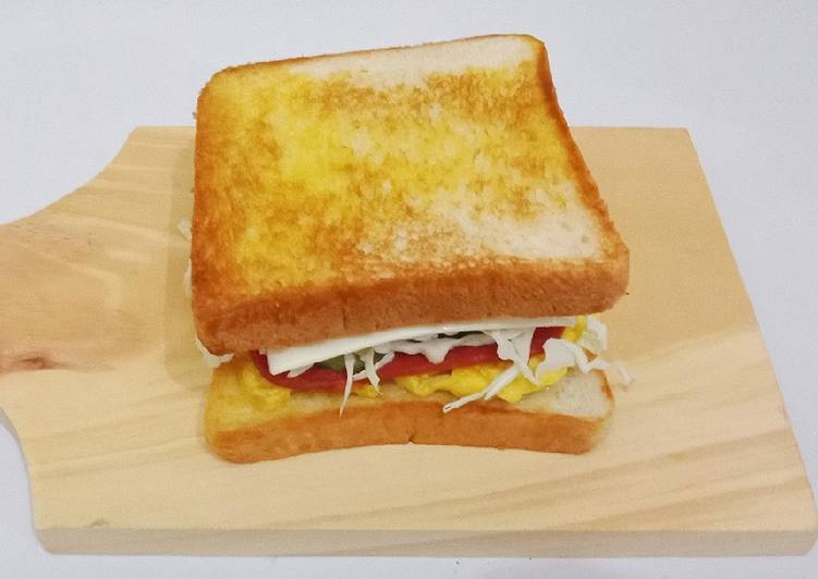 Cara Gampang Membuat Isaac Toast - Ham Special Toast yang Bikin Ngiler