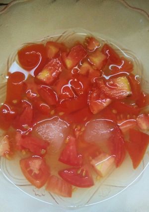 Foto resep Es Tomat