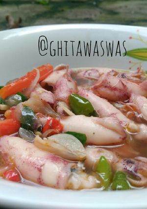 Foto resep Cumi Asin Pedas Cabai Hijau