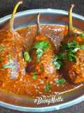 Bharli Vangi / Stuffed Brinjal
