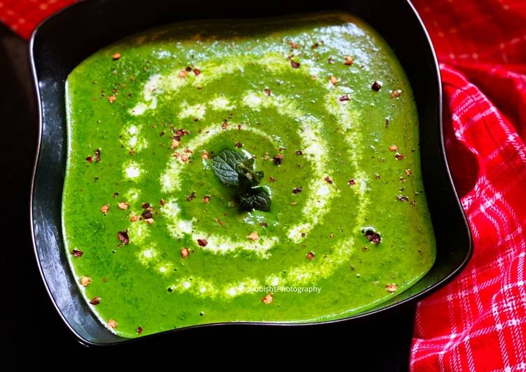 Cream of Spinach Soup