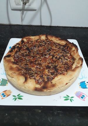 Una foto de Tarta de zanahorias y queso parmesano