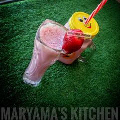 A picture of Strawberry milkshake.