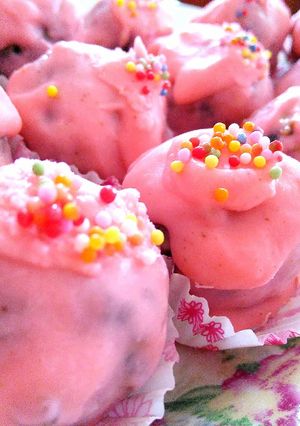 Foto resep Pinky Ball (Oats ball)