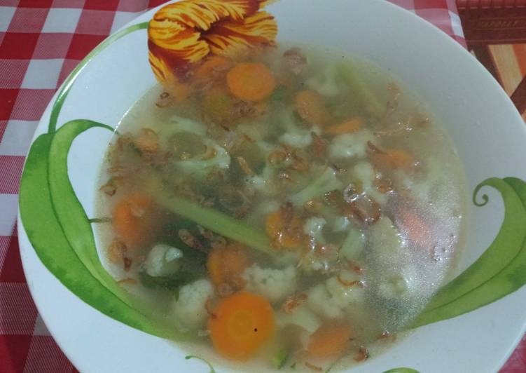 Resep Sup sayur, Menggugah Selera