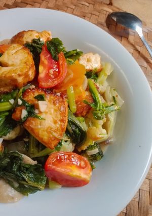 Foto resep Sapo Putih Telur Warna Warni