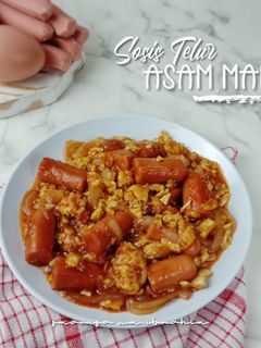 Foto resep Sosis Telur Asam Manis