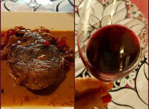 Una foto de 🍷 Lomitos Malbec 🍷