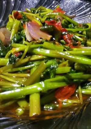 Foto resep Tumis kangkung terasi