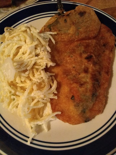 Una foto de Chiles rellenos