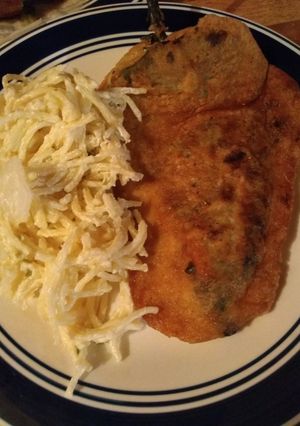 Una foto de Chiles rellenos