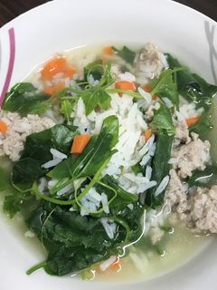 รูปของ ข้าวต้มตำลึงหมูสับ (เสร็จใน10นาที)