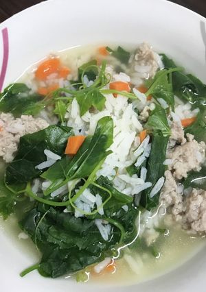 รูปของ ข้าวต้มตำลึงหมูสับ (เสร็จใน10นาที)