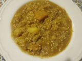 Minestra di orzo perlato