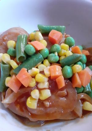 Foto resep (Menu Mpasi & Keluarga) Galantin Asam Manis