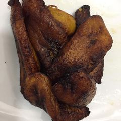 Fried ripe plantain A picture of Fried ripe plantain.