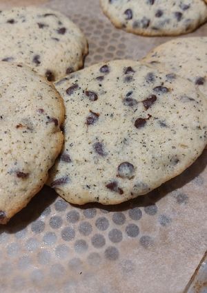 Une photo de Cookies 🍪 au thé saveur caramel "Au coin du feu"