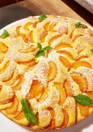 Foto di Torta sofficiosa alle albicocche